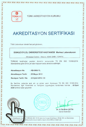 Akreditasyon Belgesi